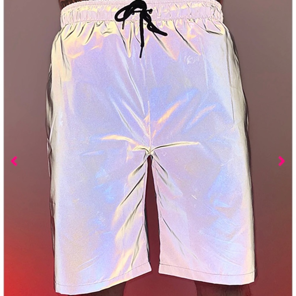 NEW Rave Wonderland Men’s Reflective Board Shorts